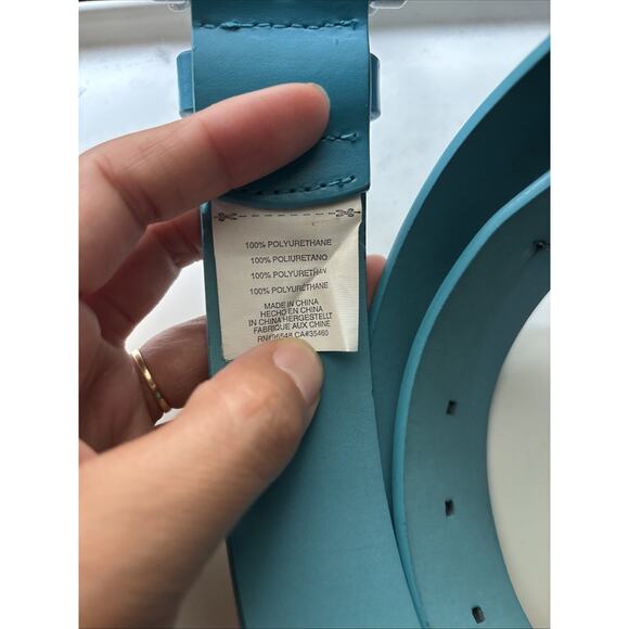 Oakley vintage y2k 2013 belt Spellout Bright Blue main image 9